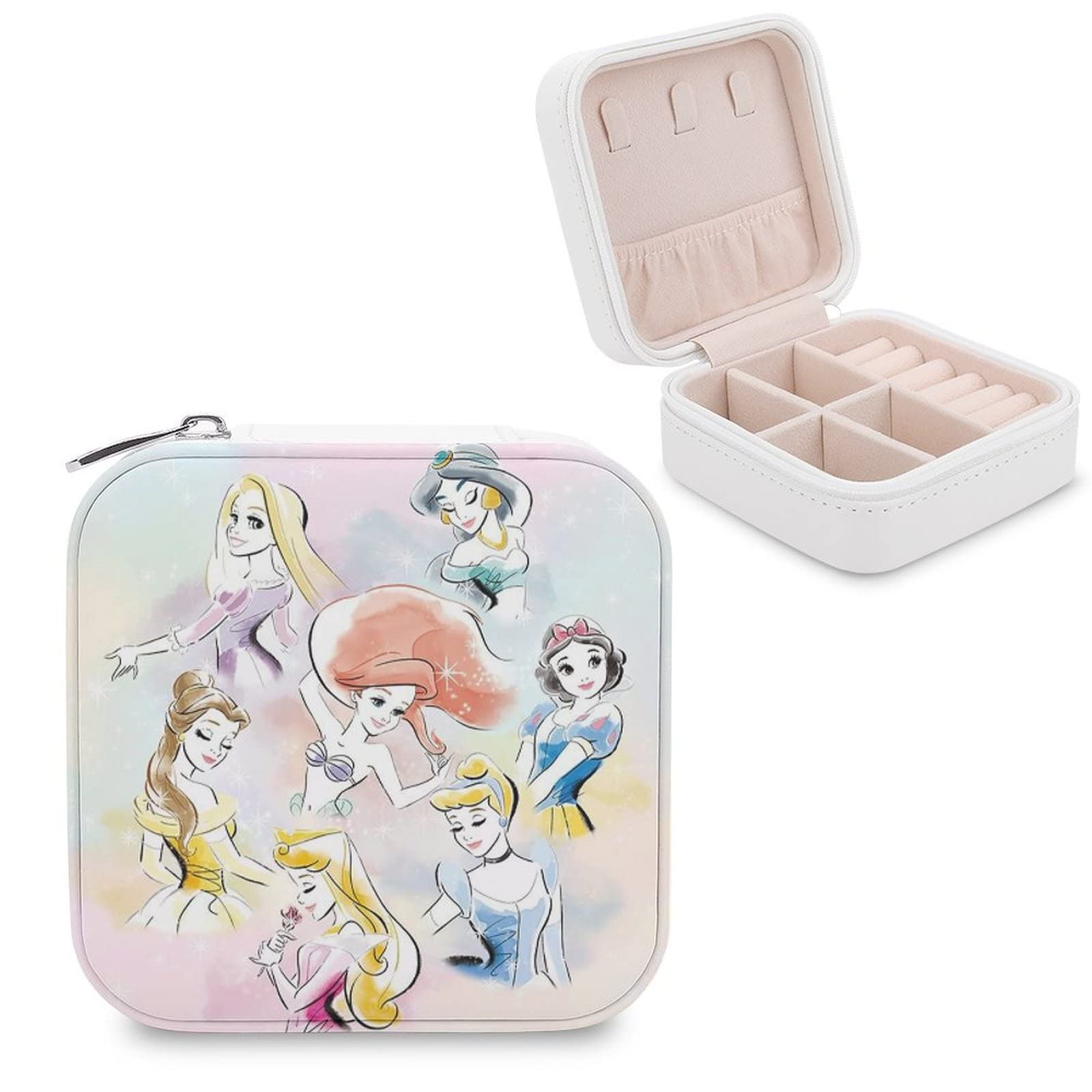 Amazon｜アリエル リトルマーメイド プリンセス 正方形 ジュエリー